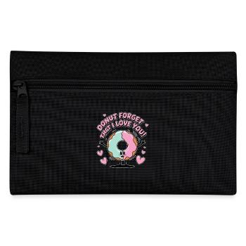 Donut Oublie que je t’aime - Trousse - noir - Devant