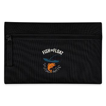 Kayak Fishing Life Angler Pride Fish On Outdoor - Pencil Case - black - Front