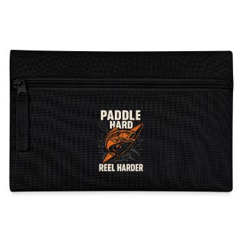 Kayak Fishing Life Angler Pride Fish On Outdoor - Pencil Case - black - Front