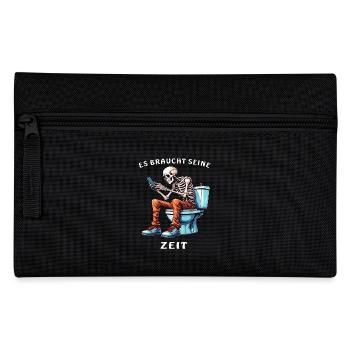 SMARTPHONE DE TOILETTE SQUELETTE - Trousse - noir - Devant