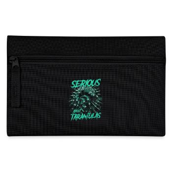 Serious About Tarantulas Pet Spider Owner - Pencil Case - black - Front