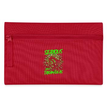 Serious About Tarantulas Pet Spider Owner - Pencil Case - red - Front