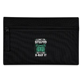 MRI Radiologist Radiology Rad Tech X-ray - Pencil Case - black - Front