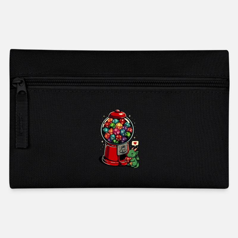 Gumball-Dungeon - Federtasche - Schwarz