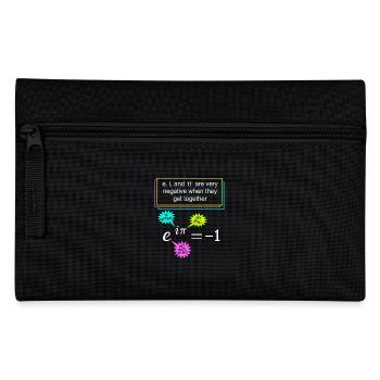 Mathematician Math Mathematical Mathematics - Pencil Case - black - Front