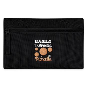 Pizzelle Waffle - Italian Waffles - Pencil Case - black - Front