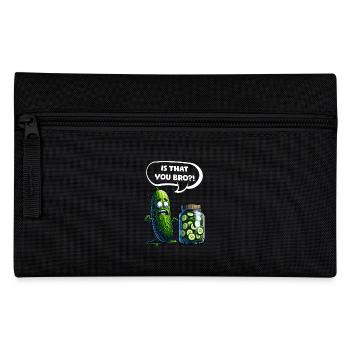 Is that you Bro?! Cucumber Pickle Cucumber Lovers - Pencil Case - black - Front