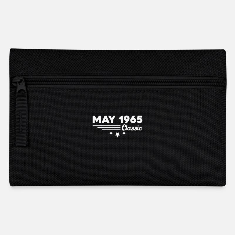 Mai 1965 Vintage Retro Geburtstagsgeschenk - Federtasche - Schwarz