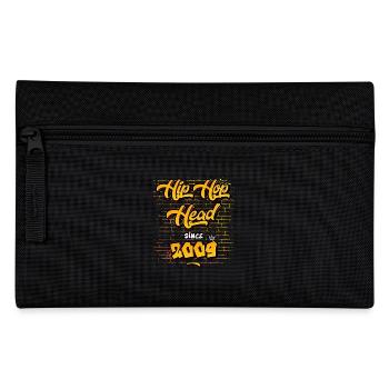 Hip-Hop Head Since 2009 - 16 Years of Street Vibes - Pencil Case - black - Front