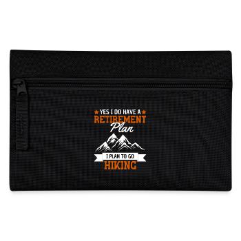 Mon plan de retraite : Faire de la randonnée - Trousse - noir - Devant