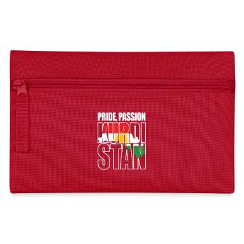 Fierté Passion Kurdistan Kurdes - Trousse - rouge - Devant