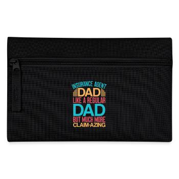 Insurance Agent Dad More Claim-Azing Funny - Federtasche - Schwarz - Vorne
