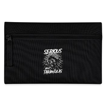 Serious About Tarantulas Pet Spider Owner - Pencil Case - black - Front