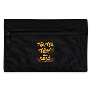 Hip-Hop Head Since 2013 - 12 Years of Rap Energy - Pencil Case - black - Front