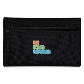 Be Kind Rewind Retro Motif for Movie Fans - Pencil Case - black - Front