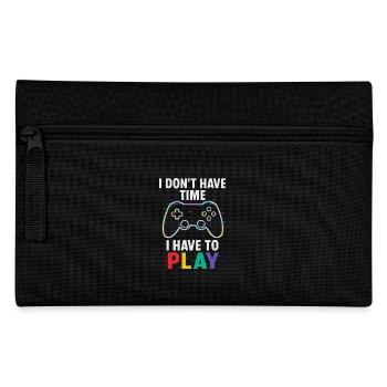 I Have To Play – Gamer Controller Design - Federtasche - Schwarz - Vorne