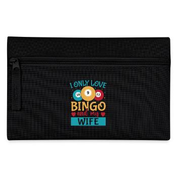 Bingo Game I Only Love My Wife & Bingo - Federtasche - Schwarz - Vorne