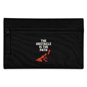 The Path Is the Obstacle: Stock Trader Trading - Pencil Case - black - Front