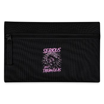 Serious About Tarantulas Pet Spider Owner - Pencil Case - black - Front