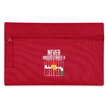 Kurdistan Kurd Kurds Never Underestimate A Kurd - Pencil Case - red - Front