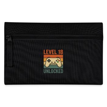 Gamer Anniversaire Design Rétro - Trousse - noir - Devant