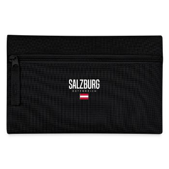 Salzburg Österreich - Federtasche - Schwarz - Vorne