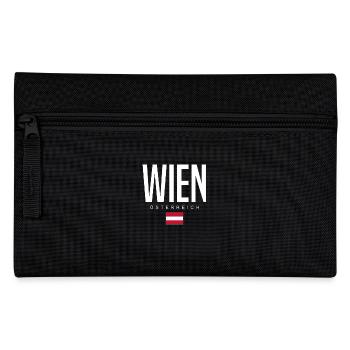 Vienna, Austria - Pencil Case - black - Front