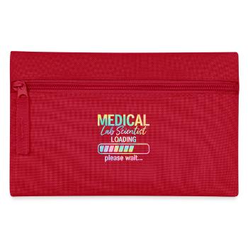 Scientifique de laboratoire Chargement Tie Dye Drôle MLS Médical - Trousse - rouge - Devant