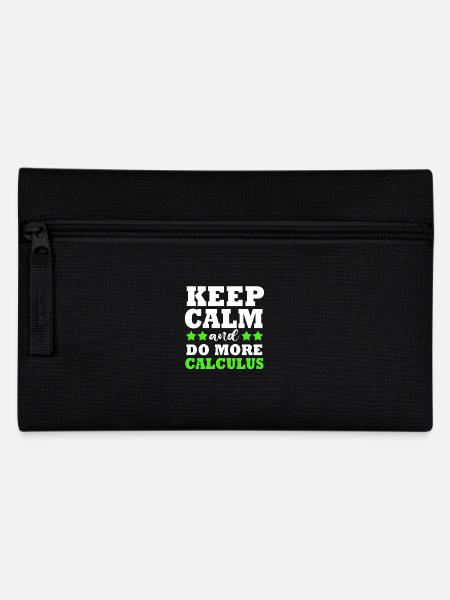 Mathematik mathematisch Mathe Mathematiker - Federtasche - Schwarz