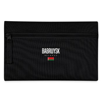 Babruysk Belarus Weißrussland - Federtasche - Schwarz - Vorne