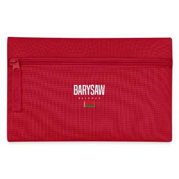 Barysaw, Belarus, Belarus - Pencil Case - red - Front
