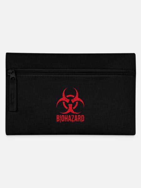 Biohazard Grunge Zombies Apokalypse Horror - Federtasche - Schwarz