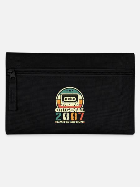 2007 Vintage Retro Geburtstagsgeschenk - Federtasche - Schwarz