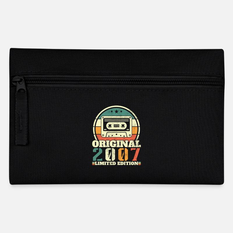 2007 Vintage Retro Geburtstagsgeschenk - Federtasche - Schwarz