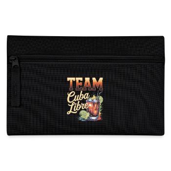 Cocktail Barkeeper Team Cuba Libre - Federtasche - Schwarz - Vorne