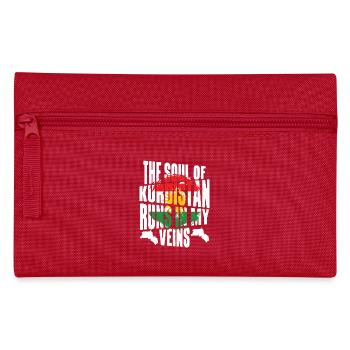 L’âme du Kurdistan Kurdes - Trousse - rouge - Devant