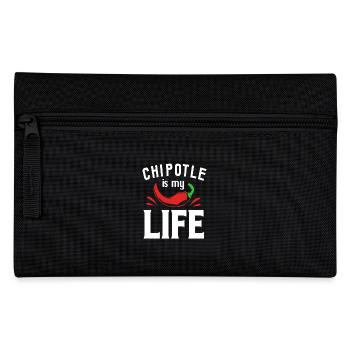 Chilli Chipotle Chili Pepper Jalapeno Hot Chili - Pencil Case - black - Front