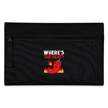 Jalapeno Chipotle Chilli Chili Pepper Hot Chili - Pencil Case - black - Front