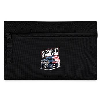 4. Juli Truck Bros Red White & Wroom - Federtasche - Schwarz - Vorne