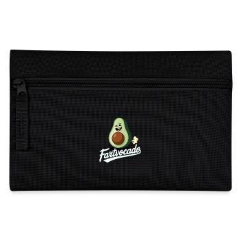 Lustige Avocado Furzen Pupsen Fartvocado - Federtasche - Schwarz - Vorne