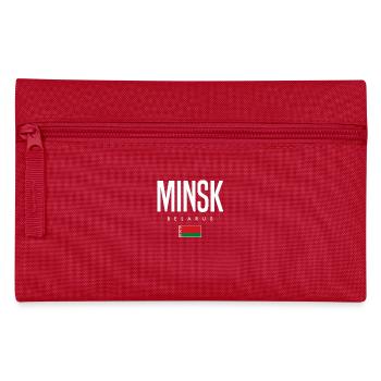 Minsk Belarus Weißrussland - Pencil Case - red - Front