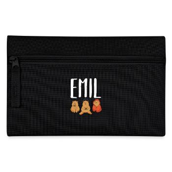 Gamer Zocker Zocken Gaming Emil - Pencil Case - black - Front