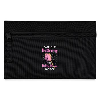 Saddle up Hobby Horse Hobby horsing - Pencil Case - black - Front