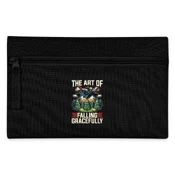 Skydiving The Art Of Falling Gracefully Skydive - Pencil Case - black - Front