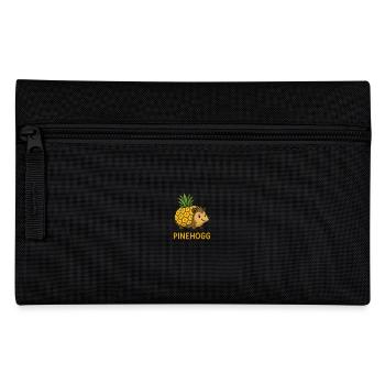 Pinehogg - Hérisson avec dos d’ananas Dessin animé - Trousse - noir - Devant