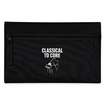 Classical Pianist Piano Life Music Recital - Pencil Case - black - Front