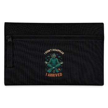 I Didn't Disappear I Arrived Diver - Pencil Case - black - Front