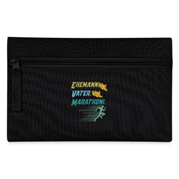 Läufer EHEMANN VATER MARATHONI Lustiges - Federtasche - Schwarz - Vorne