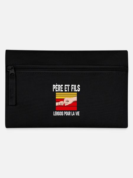 père et fils papa lens lensois fête des pères - Trousse - noir