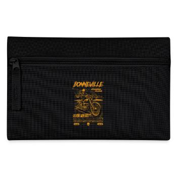 Bonneville Salt Flats Moto Vintage Biker - Trousse - noir - Devant
